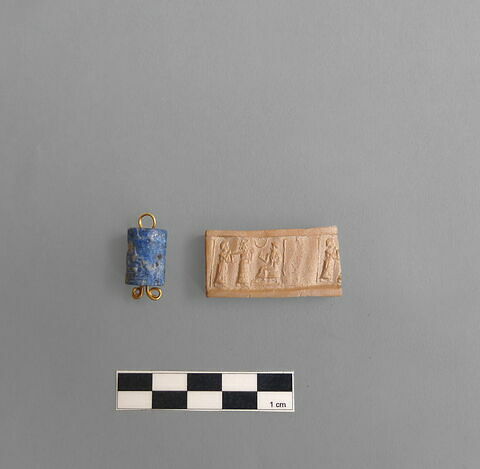 Sceau-cylindre : scène de présentation, image 5/5