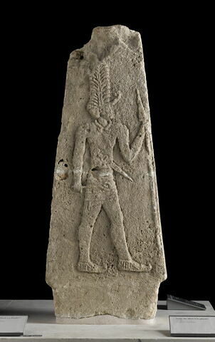 Stèle de Baal coiffé de feuilles, image 1/1