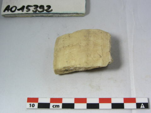 document écrit  ; sculpture  ; vase, image 1/1