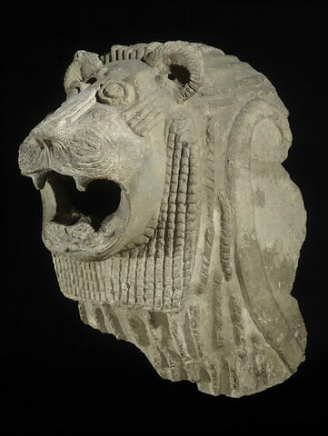 Tête de lion gardien de temple, image 6/7