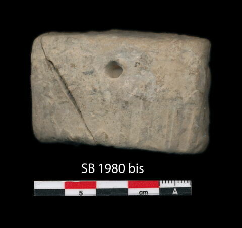 tablette ; scellement, image 1/3