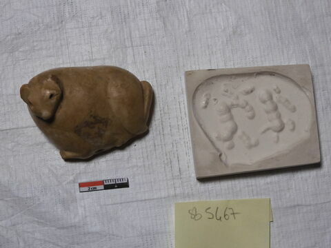 cachet ; figurine, image 2/2
