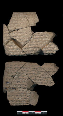 tablette ; scellement ; fragment, image 1/1