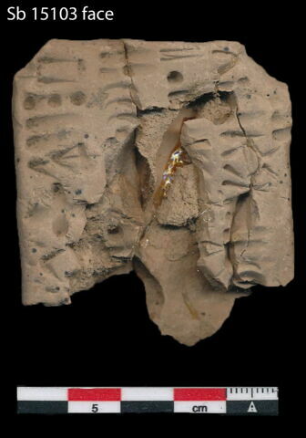 tablette  ; scellement, image 1/2
