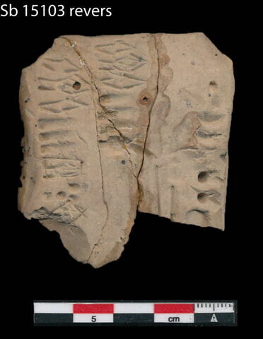 tablette  ; scellement, image 2/2