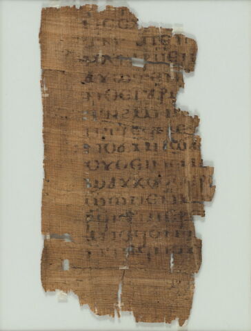 papyrus littéraire ; fragment