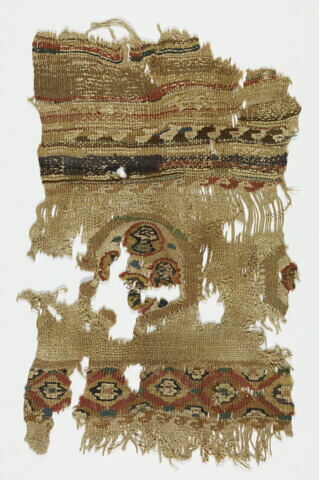 exercice de tissage ; fragment, image 2/2