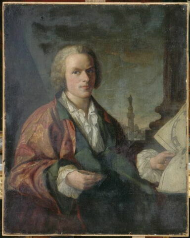 Portrait d'un architecte devant la colonne Trajane, image 7/7