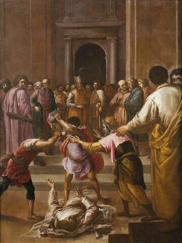 Le martyre de saint Jacques le Mineur
