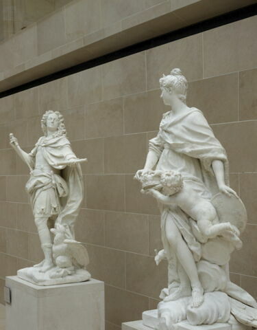 Louis XV en Jupiter (1710-1774), roi de France, image 6/7