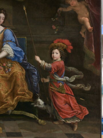 La famille du Grand Dauphin, Louis de France (1687), image 3/10