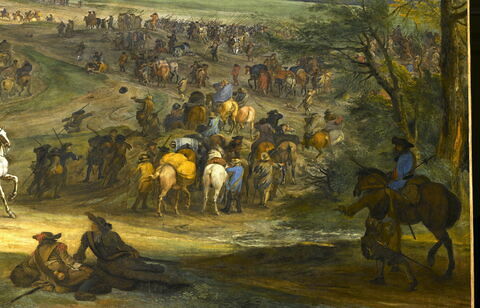 Vue de la marche de l'armée du roi sur Courtray, 18 juillet 1667, image 6/6