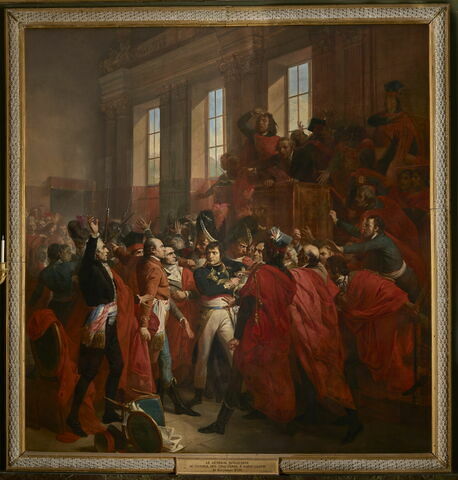 Bonaparte au Conseil des Cinq-Cents à Saint-Cloud, 10 novembre 1799