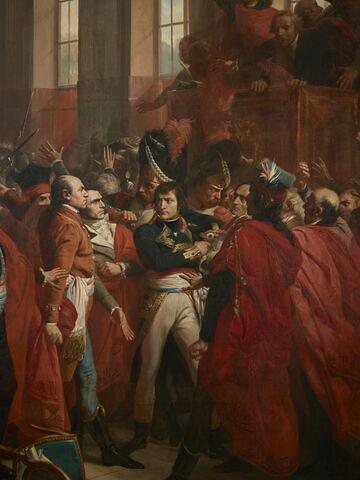 Bonaparte au Conseil des Cinq-Cents à Saint-Cloud, 10 novembre 1799, image 2/4