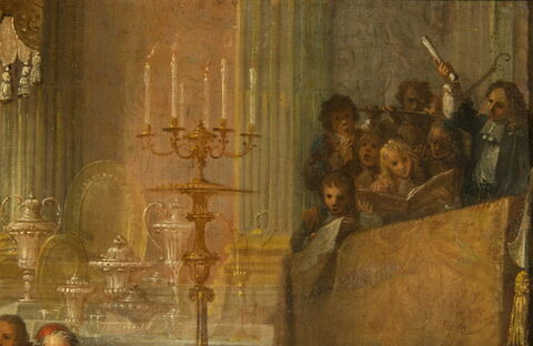 Baptême du dauphin Louis, fils de Louis XIV, 24 mars 1668, image 2/6