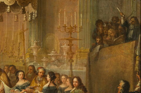 Baptême du dauphin Louis, fils de Louis XIV, 24 mars 1668, image 4/6