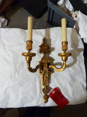 Bras à deux lumières d'une paire, image 2/3