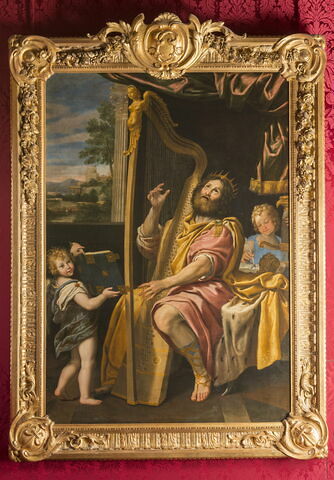 Le Roi David jouant de la harpe, image 2/3