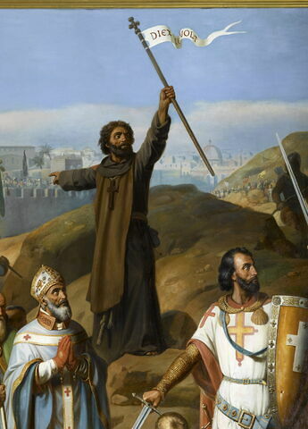 Procession des Croisés autour de Jérusalem, 14 juillet 1099, image 4/7
