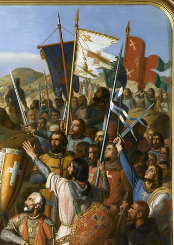 Procession des Croisés autour de Jérusalem, 14 juillet 1099, image 5/7