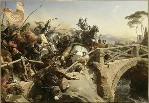 Bayard défend un pont sur le Garigliano, 1505, image 4/4