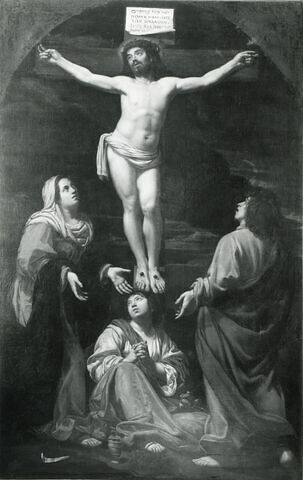 Le Christ en croix avec la Vierge, saint Jean et Sainte Madeleine, image 1/1