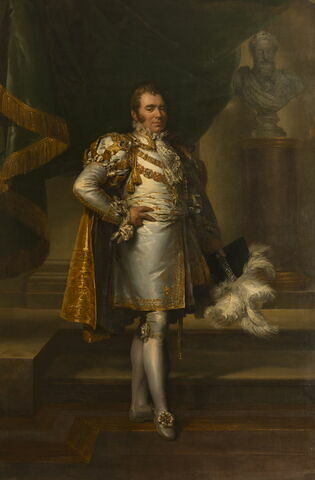 Portrait en pied de Charles-Ferdinand d'Artois, duc de Berry, futur Charles X, image 1/3