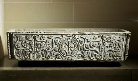 sarcophage ; sarcophage de Saint Drausin