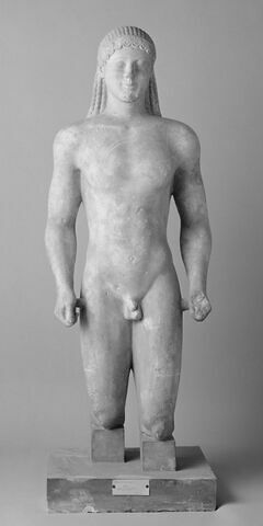 Tirage du kouros du Ptoion n° 12, image 2/2