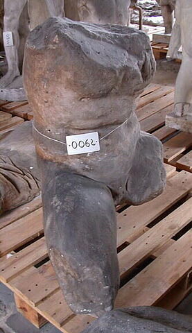 décor architectural ; statue ; Tirage d'une figure du fronton ouest du Parthénon, dite “Céphale”