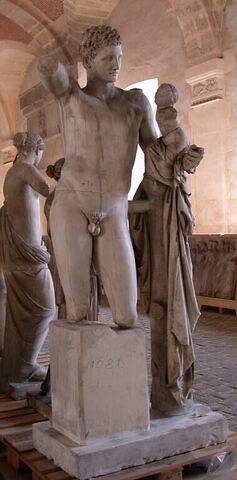 Tirage de la statue dite "Hermès d'Olympie"