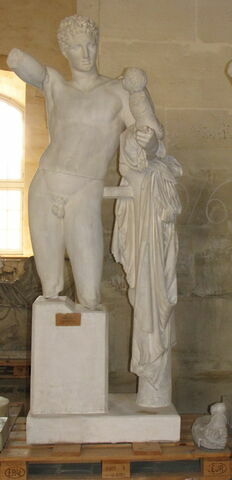 statue ; Hermès d'Olympie