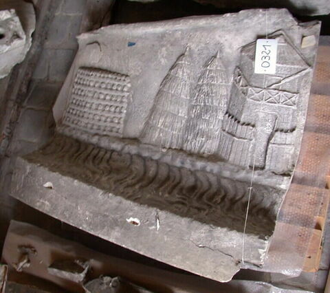 plaque de frise ; Tirage d’une plaque de la colonne Trajane