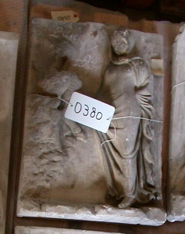 Tirage d’un relief représentant Pan et une Nymphe dansant, dit "relief des nymphes"