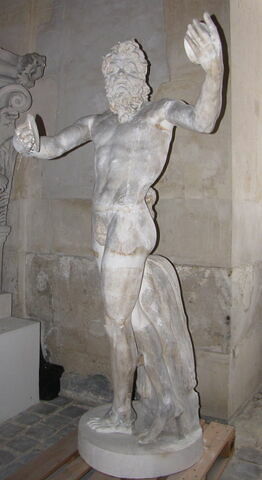 statue ; Tirage d’une statue de satyre