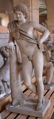 Tirage d’une statue de satyre au repos, dite "Faune du Capitole"