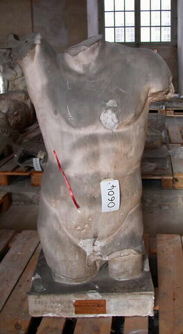 statue  ; Tirage du torse dit “d'Apollon Lycien”