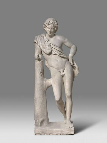 statue ; Tirage d’une statue de satyre au repos, dite "Faune du Capitole"