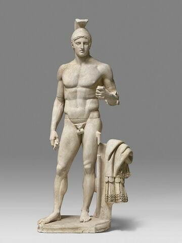 statue ; “Arès de Leptis Magna” du type Borghèse