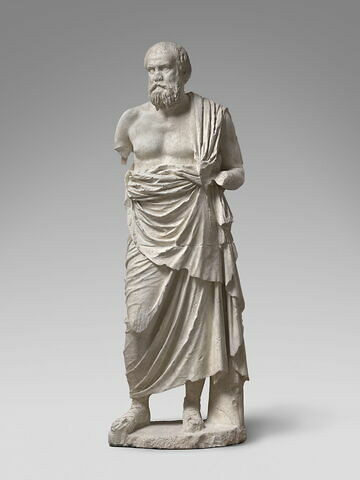 Tirage d'une statue dite "le Philosophe" ou "Socrate"