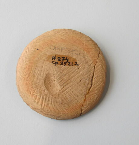 coupe  ; médaillon de vase, image 2/2