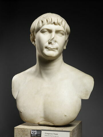 Buste de Trajan, image 2/8