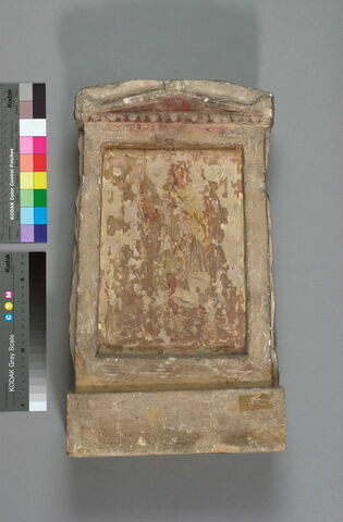 stèle funéraire ; plaque de loculus, image 4/7