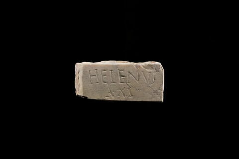 plaque de loculus  ; inscription, image 1/2