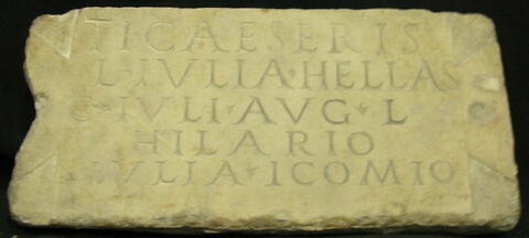 plaque de loculus ; inscription, image 3/4