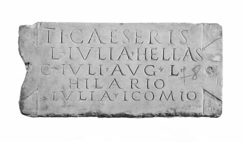 plaque de loculus ; inscription, image 4/4