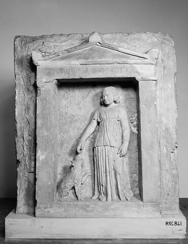 stèle funéraire ; plaque de loculus, image 9/15