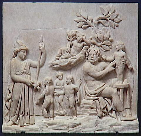 relief  ; sarcophage, image 1/1