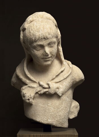 Buste d'enfant en Hercule