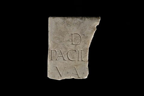 plaque de loculus  ; inscription, image 2/4